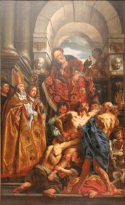 Saint Martin guérissant un podédé - Jacob Jordaens